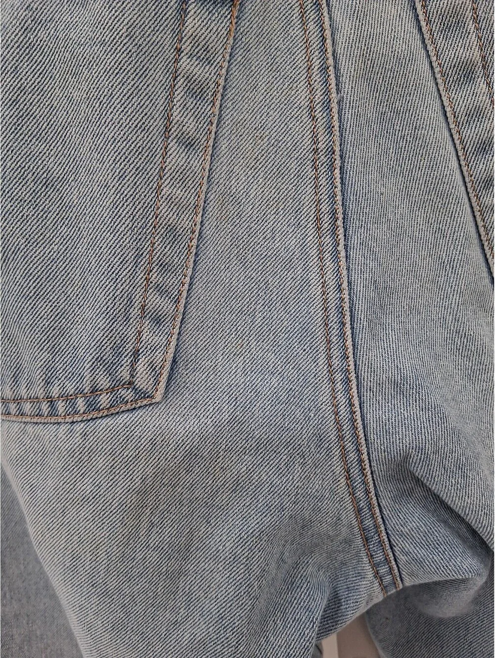 Vintage Unionbay Shorts Mens 33 Light Blue Denim Jean Grunge 90s Casual Cotton
